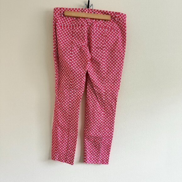 Gap "Slim Cropped - Stretch" Cropped Pants in Lantern Print - Picture 3 of 4